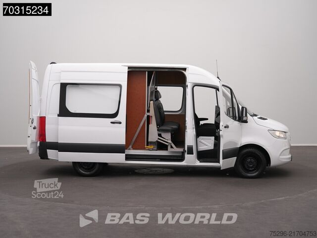 Aukšto stogo universalas Mercedes Sprinter 314 CDI Automaat Dubbel Cabine L2H2 Ai...