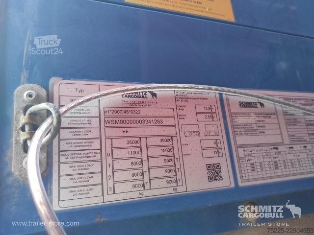 Avoin puoliperävaunu pressulla Schmitz Cargobull Curtainsider Standard