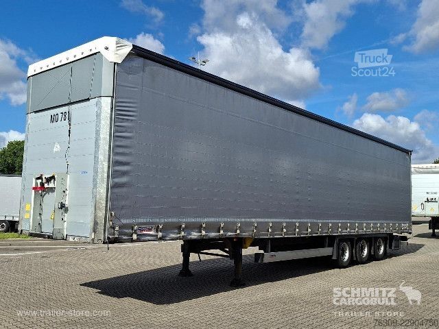 Ανοιχτό ημιρυμουλκούμενο με μουσαμά Schmitz Cargobull Curtainsider Mega Getränke