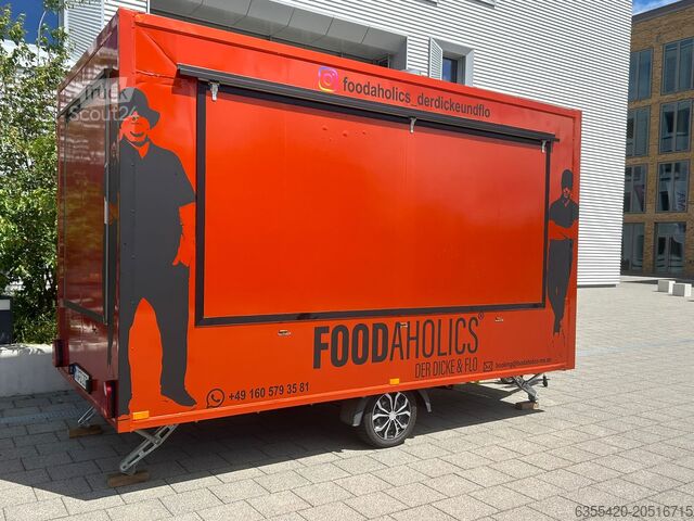 Remolque de venta Foody Wheel