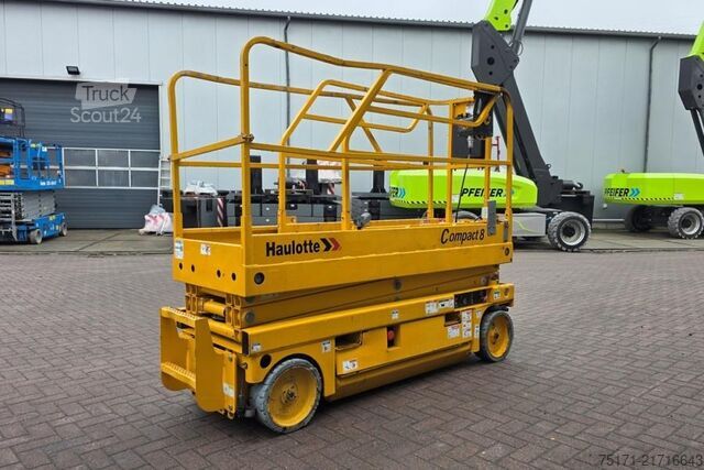 Ollós emelő Haulotte Compact 8 As-Is, Electric, 8m Working Height, 350k