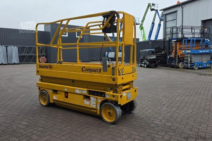 Saxlift Haulotte Compact 8 As-Is, Electric, 8m Working Height, 350k