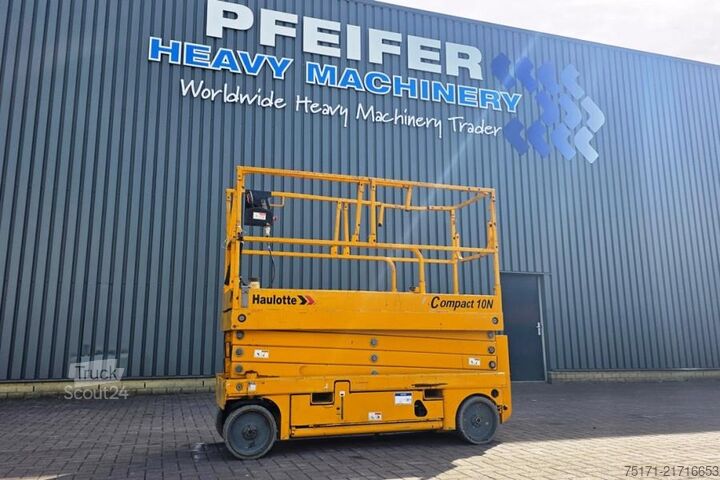 Ollós emelő Haulotte Compact 10N Electric, 10m Working Height, 230kg Ca