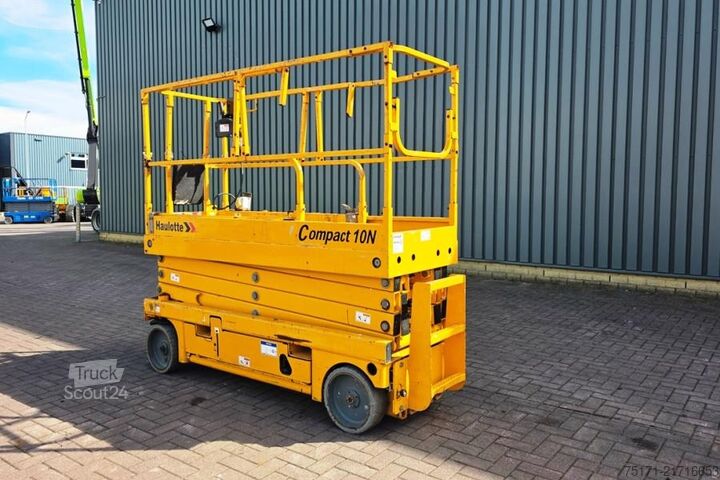 Ollós emelő Haulotte Compact 10N Electric, 10m Working Height, 230kg Ca