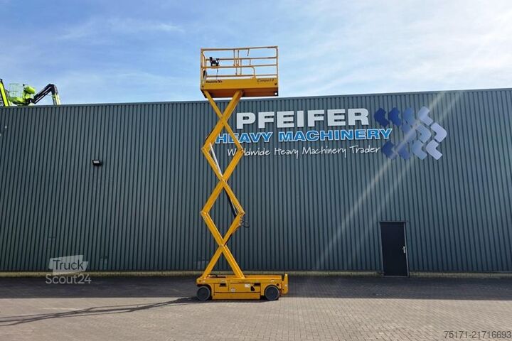 Podnośnik nożycowy Haulotte Compact 8 Electric, 8.2m Working Height, 350kg Cap