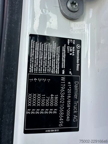 Standard-SZM Mercedes-Benz Actros ACTROS 1846L / EURO-6E /  PTO