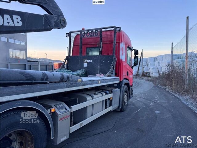 Portálkaros rendszer Scania P450