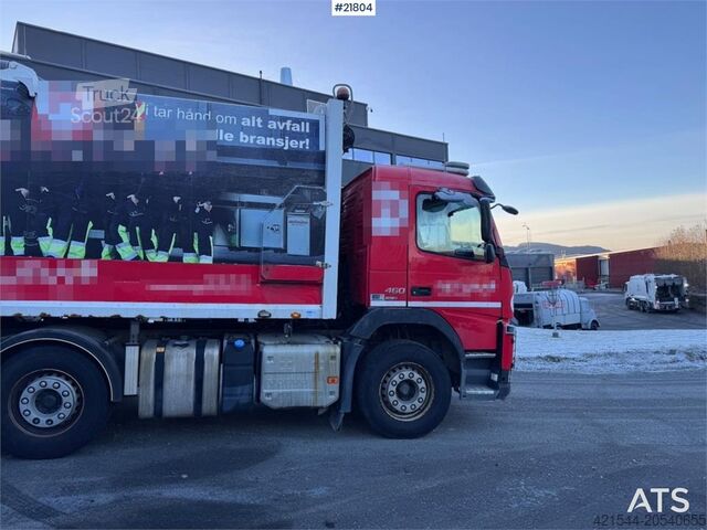Jätteenkeräysauto Volvo FM460 6x2 compactor truck with Joab 1 chamber
