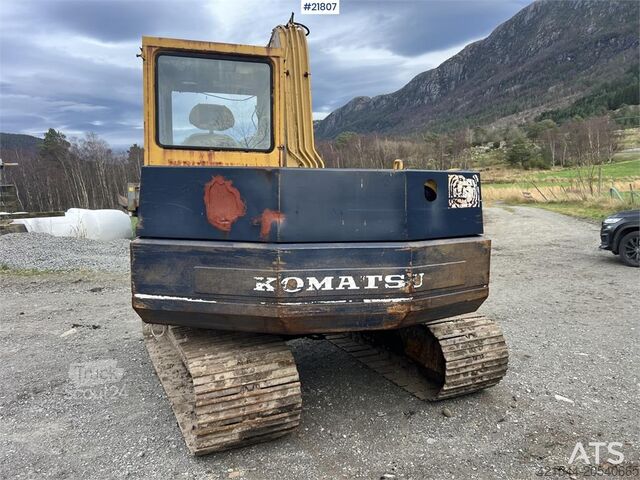 Pelle sur chenilles Komatsu PC60-5