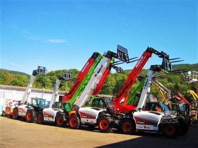 Chargeur télescopique Bobcat T 40.180 SLPB TURBO 4x4x4 18m/4t. 40180