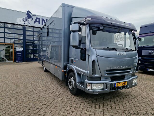 Transporte de cavalos Iveco ML120 Kom snel kijken voor deze scherpe meeneem...