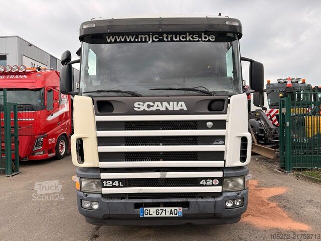 Kyld/fryst transport Scania 124L-420 6X2 FRIGO CARRIER EASYCOLD - MANUAL GE...