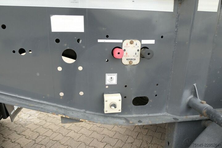 Damperli yarı römork LANGENDORF SKS HS 24/29, Stahl, 26m³, Anliegende Klappe