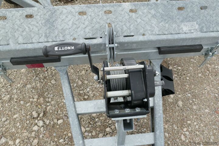 Remorque pour voiture Wark W352 3500T, Kabeltrommel, Verzinkt, Tandem