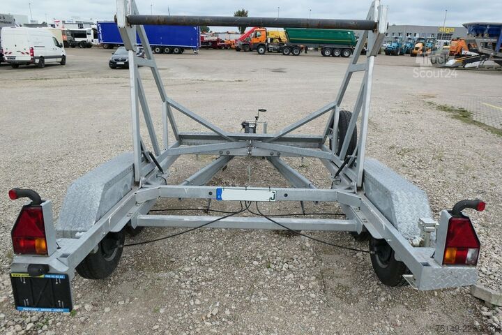 Remorque pour voiture Wark W352 3500T, Kabeltrommel, Verzinkt, Tandem