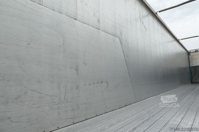 شبه مقطورة بأرضية متحركة KNAPEN K 100, 92m³, 10mm Boden, Lift, Lenk, Alu-Felgen