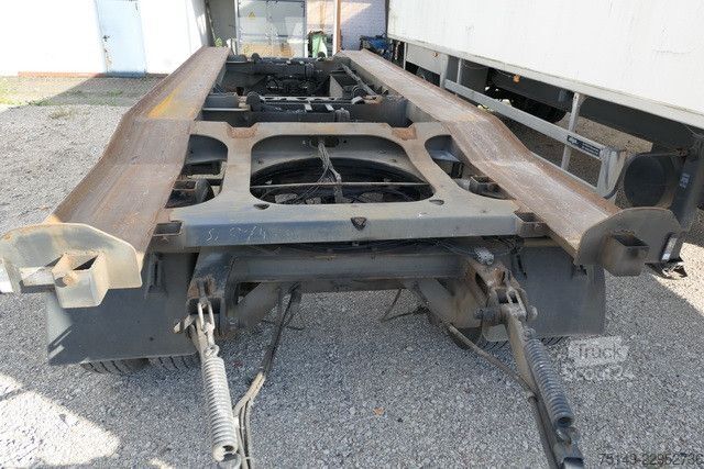 Odvozna prikolica HKM G 18 ZL 5,0, Außenroller, Alu-Felgen,7m Behälter