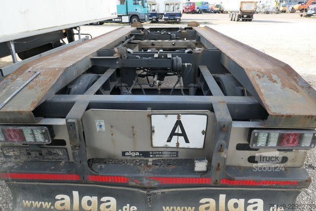 Odvozna prikolica HKM G 18 ZL 5,0, Außenroller, Alu-Felgen,7m Behälter