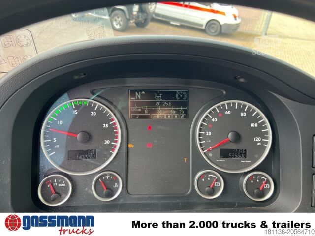 Abrollkipper MAN TGS 26.360/400 6x2-4 BL, Lenk-/Lift, Kran Atlas AK