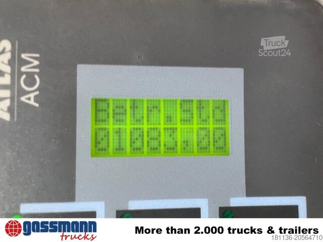 Ruloninė konteinerinė savivartis MAN TGS 26.360/400 6x2-4 BL, Lenk-/Lift, Kran Atlas AK