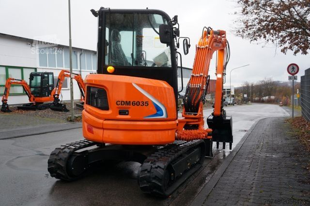 Minibagr  Minibagger 3,8T LONKING CDM6035 KUBOTA Diesel