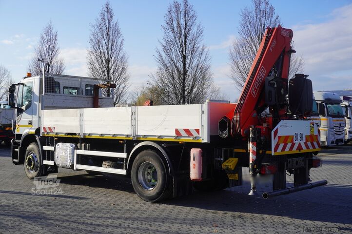 платформени камиони Iveco Stralis X-Way 310 4x2 E6 / Fassi F155