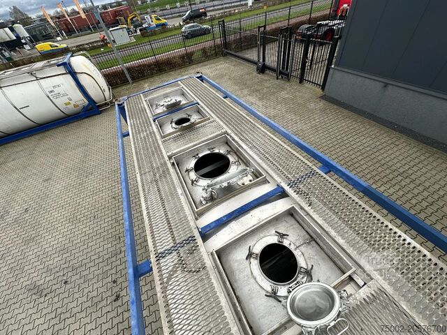 Tankcontainer CIMC 20FT ISO, 25.090L / 1-COMP / 3 BAFFELS / T12 / ...