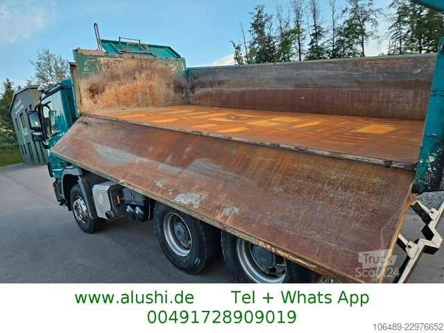 Tresidig tipplastbil MERCEDES-BENZ 2646 6x4 Bordmatik BB