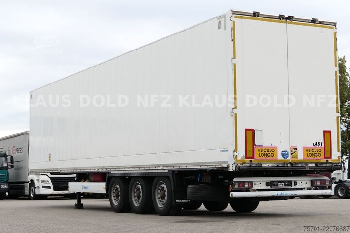 Skapsemihenger KRONE SD Koffer 95m³ Liftachse