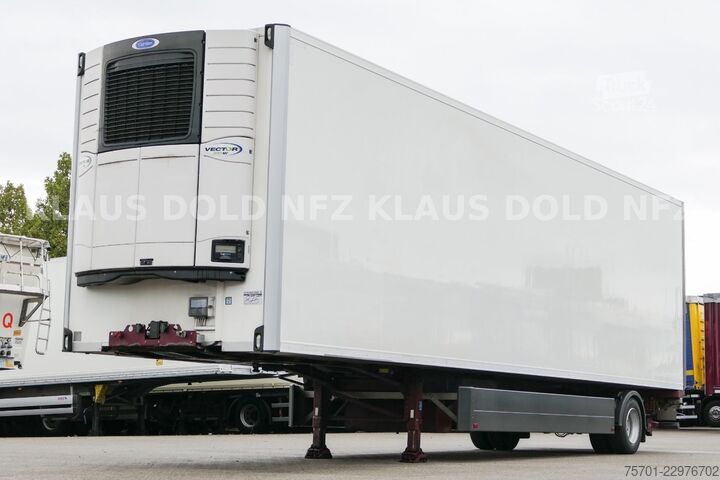 Hűtő félpótkocsi Lanz + Marti SA 20 Kühlkoffer LBW Lenkachse