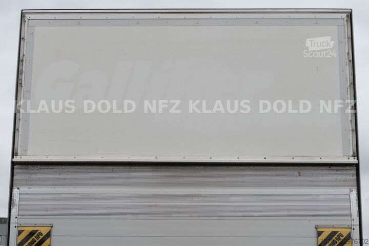 Hűtő félpótkocsi Lanz + Marti SA 20 Kühlkoffer LBW Lenkachse