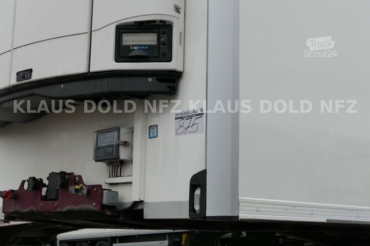Hűtő félpótkocsi Lanz + Marti SA 20 Kühlkoffer LBW Lenkachse