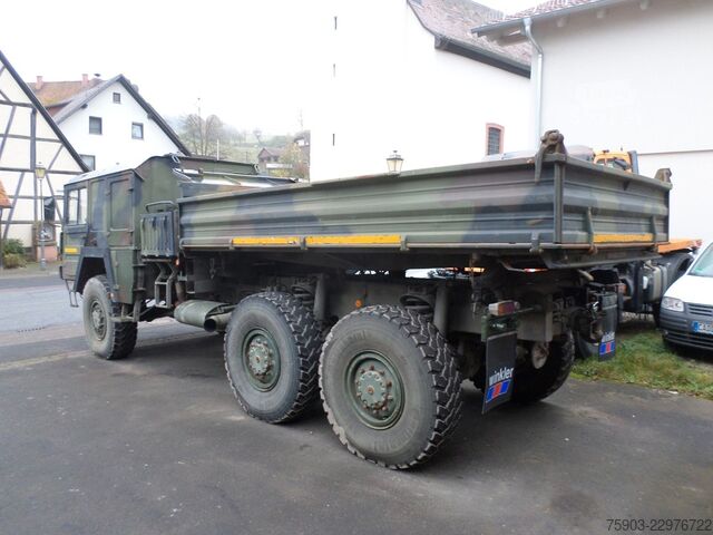 Tippbil MAN MAN 7 To KAT Meiler Kipper  6x6 BW  KAT 1 Winde