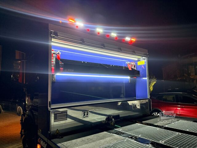 Odťahové vozidlo MAN TGS 35.540  Maschinentransporter mit Rampen