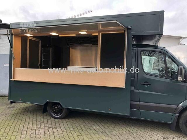 Otomat arabası/yemek kamyonu VW Crafter 35 FoodTruck Verkaufswagen
