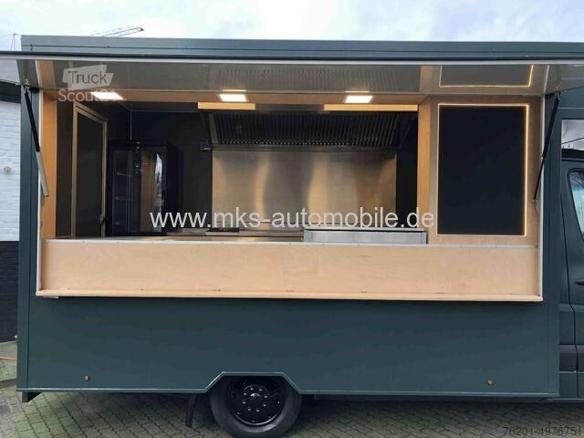 Otomat arabası/yemek kamyonu VW Crafter 35 FoodTruck Verkaufswagen