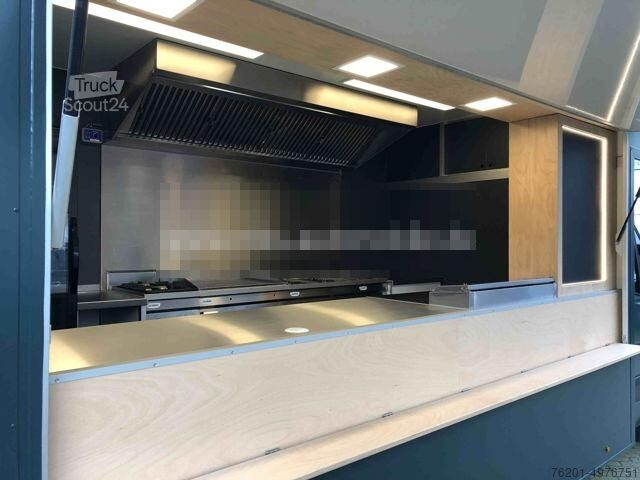 Otomat arabası/yemek kamyonu VW Crafter 35 FoodTruck Verkaufswagen