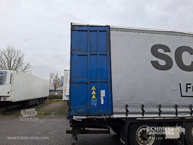 Semirremolque abierto con toldo Krone Curtainsider Standard Staplerhalterung