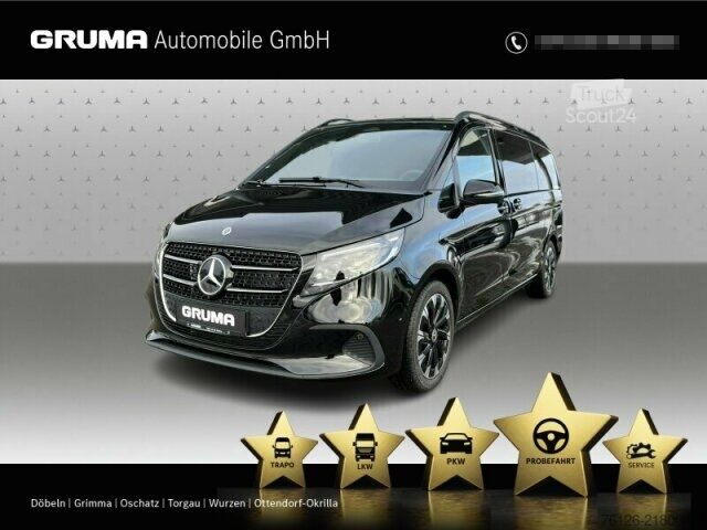 Minibussi Mercedes-Benz V 300 d STYLE Lang AHZV+STANDHZG+DISTR+BURM+LED+