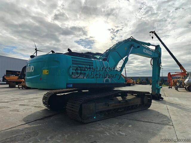 Rupsgraver KOBELCO SK350 Belgium Machine
