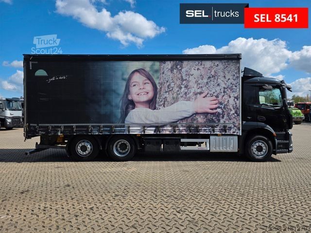 LKW mit Pritsche & Plane MERCEDES-BENZ Antos 1840 / Liftachse / Lenkachse