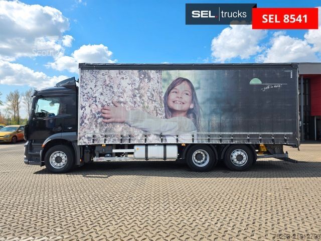 LKW mit Pritsche & Plane MERCEDES-BENZ Antos 1840 / Liftachse / Lenkachse
