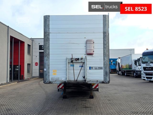 Напівпричіп з робочою платформою SCHMITZ CARGOBULL SCS 24/L 13.62 EB / Liftachse / Ösen