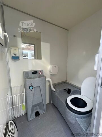 Badeværelsescontainer Easywagon Toiletwagen 4P Tank