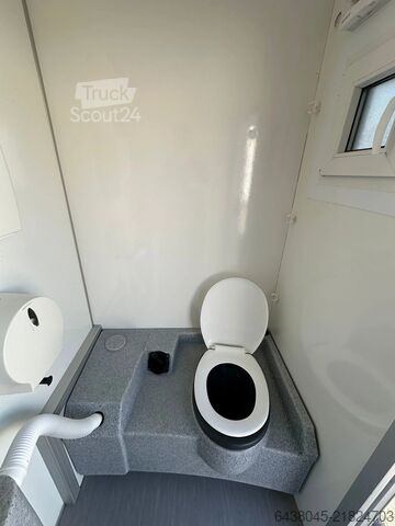 Badeværelsescontainer Easywagon Toiletwagen 4P Tank