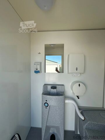 Badeværelsescontainer Easywagon Toiletwagen 4P Tank
