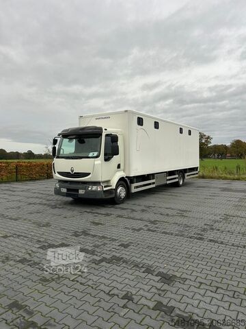 Zirgu transports Renault Midlum Renault Midlum Kleinsman opbouw 6 paards