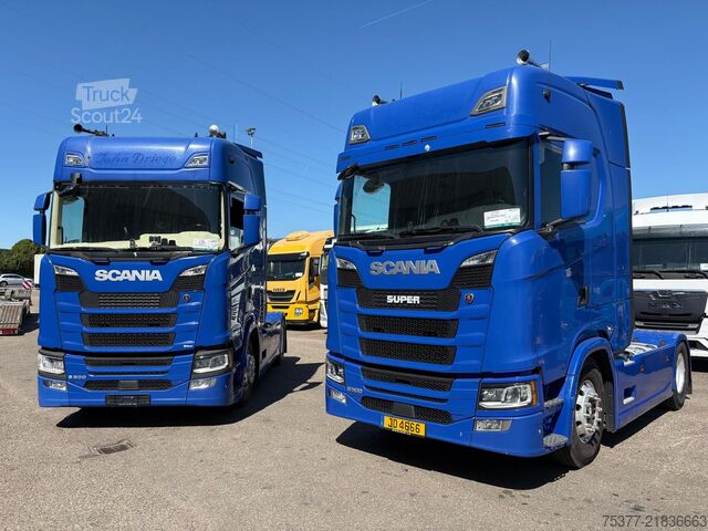 MTS standard Scania 500S NGS retarder/Alcoa's/Leather seats/stand A...