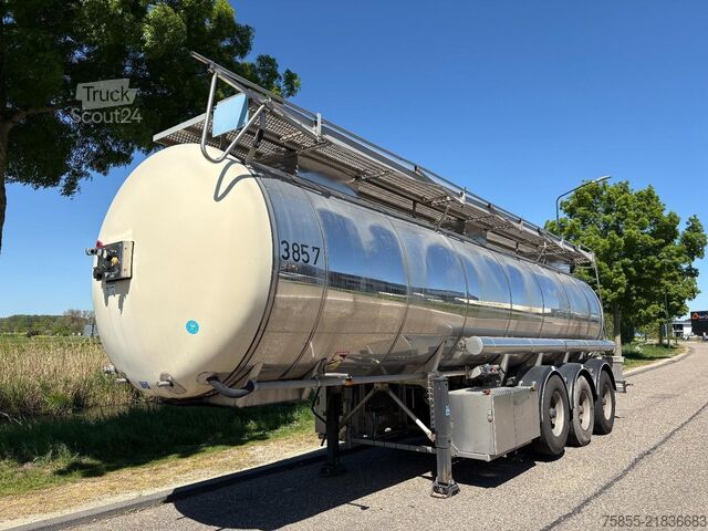 Nádrž Feldbinder TSA 23.3-1 22500 Ltr / Chemie L4CH / NOT CLEANED