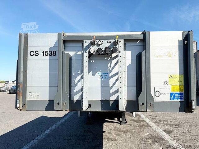 Lav laster BRDR PLATZ Stepdeck / Tiefbettauflieger / Nedbygge